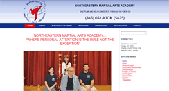 Desktop Screenshot of nemartialarts.com